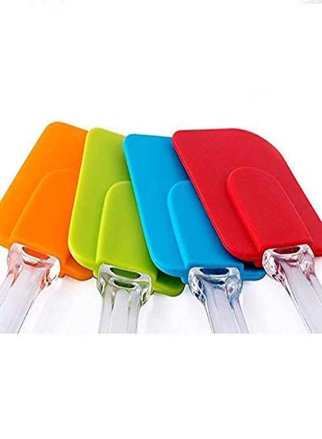 توب هافين ملعقة سيليكون كبيرة الحجم من توبهافن لخلاط الكيك، والتزيين، والطبخ، والخبز، والتلميع (عبوة من قطعتين) - Image 3